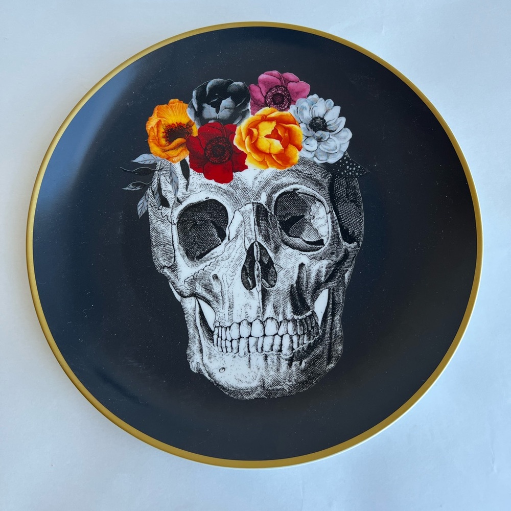 Harvest Green Studio Halloween Dinner Plates Set